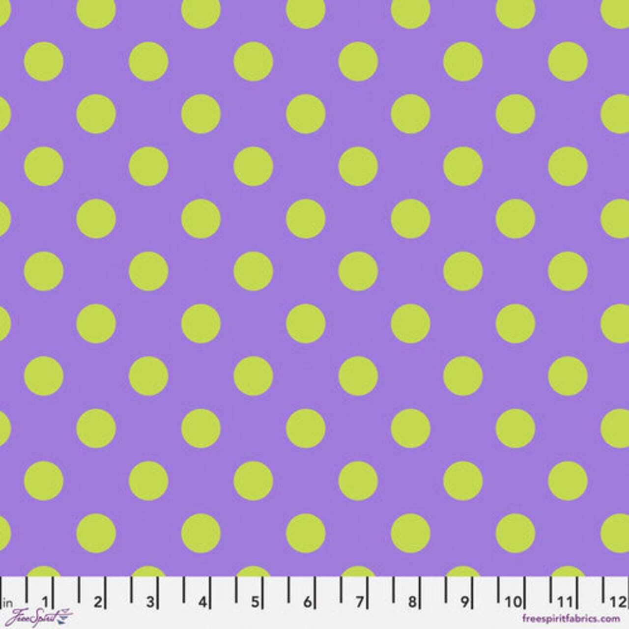 Fabric FreeSpirit Tula Pink Orchid Pom Pom by the Quarter Yard PWTP118.ORCHI